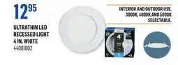 Canac Ultrathin LED Recessed Light 4 in offer