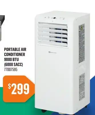Canac Portable Air Conditioner offer
