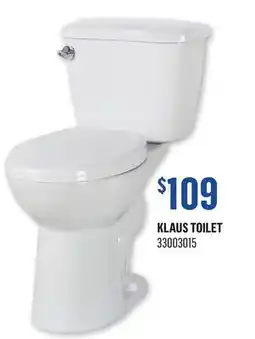 Canac Klaus Toilet offer
