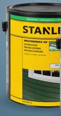 Canac Weathermax SD Exterior Paint White & Colours 3.7 L offer