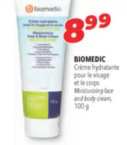 Familiprix BIOMEDIC Moisturizing face and body cream, 100 g offer