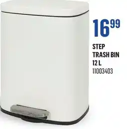 Canac Step Trash Bin 12 L offer