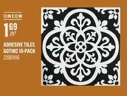 Canac Adhesive Tiles Gothic 10-Pack offer