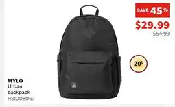 Sports Experts RIPZONE Mylo 20L Urban backpack offer