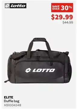Sports Experts LOTTO Elite Sports bag offer