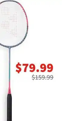 Sports Experts YONEX NanoFlare DS Adult badminton racquet Graphite frame and shaft offer
