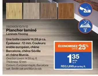 Patrick Morin Laminate Flooring offer