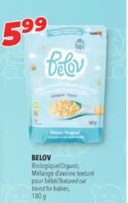 Familiprix BELOV, Organic, Textured oat blend for babies, 180 g offer