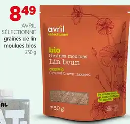 Avril graines de lin moulues bios offer