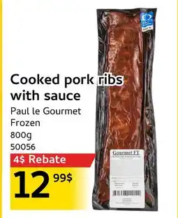 Mayrand Paul le Gourmet Cooked pork ribs with sauce offer