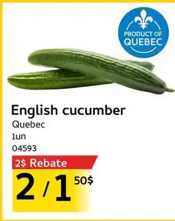 Mayrand English cucumber offer