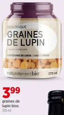 Avril Graines de lupin bios offer