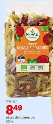 Avril pâtes de quinoa bio offer