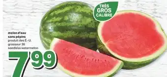 L'Intermarché melon d'eau sans pépins offer