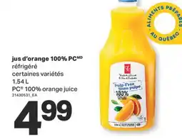 L'Intermarché JUS D'ORANGE 100% offer