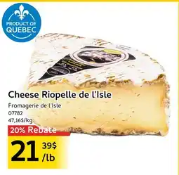 Mayrand Fromagerie de l'Isle Cheese Riopelle de l'Isle offer