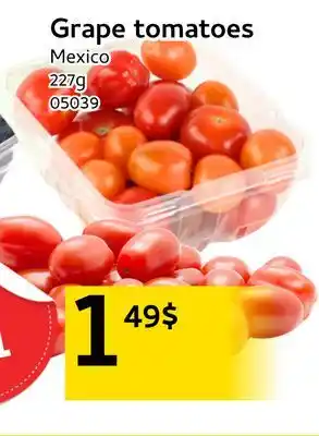 Mayrand Grape tomatoes offer