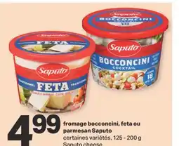 L'Intermarché fromage bocconcini, feta ou parmesan Saputo offer