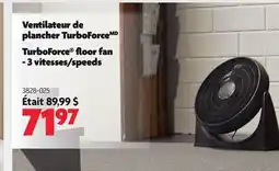 Home Hardware TurboForce floor fan offer