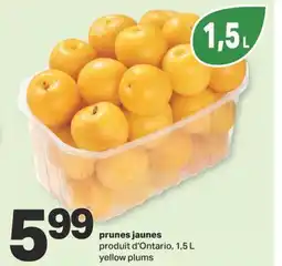 L'Intermarché PRUNES JAUNES offer