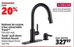 Home Hardware kitchen faucet Matte black finish offer