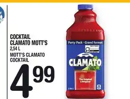 Marche Ami COCKTAIL CLAMATO MOTT'S | MOTT'S CLAMATO COCKTAIL offer