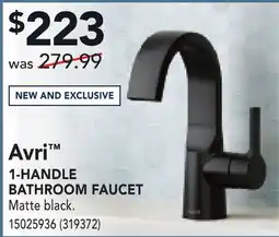 RONA MOEN Avri 1-HANDLE BATHROOM FAUCET offer