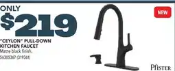 Réno Dépôt PFISTER CEYLON PULL-DOWN KITCHEN FAUCET offer
