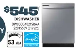 Réno Dépôt SAMSUNG DISHWASHER offer