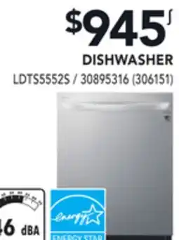 Réno Dépôt LG DISHWASHER offer