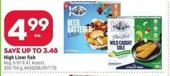 Giant Tiger High Liner fish offer