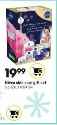 Giant Tiger Nivea skin care gift set offer