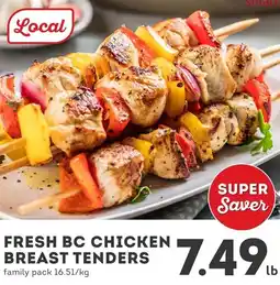 IGA FRESH BC CHICKEN BREAST TENDERS offer