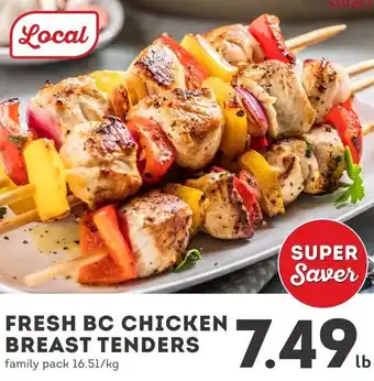 IGA FRESH BC CHICKEN BREAST TENDERS offer