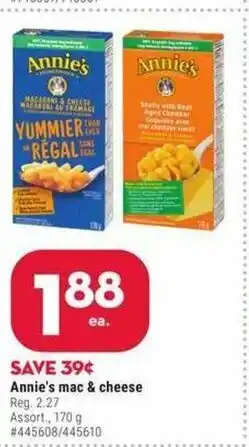 Giant Tiger Annie's mac & cheese offer