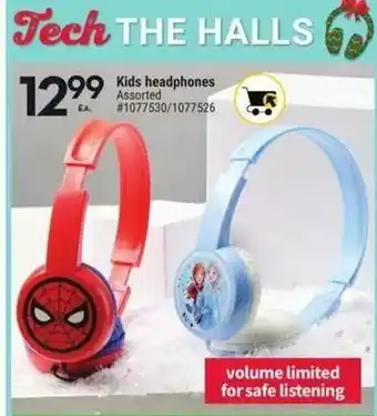 Giant Tiger Kids headphones offer
