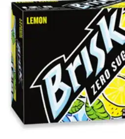 Walmart Brisk Zero Sugar Lemon Iced Tea offer