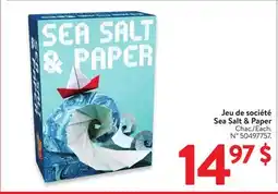 Walmart Sea Salt & Paper offer