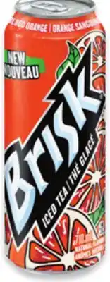Walmart Brisk Blood Orange Iced Tea offer