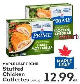 IGA MAPLE LEAF PRIME Stuffed Chicken Cutlettes offer