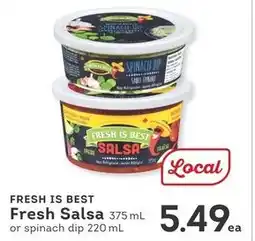 IGA FRESH IS BEST Fresh Salsa 375mL offer