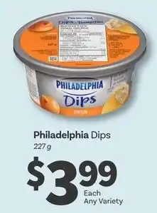 IGA Philadelphia Dips 227 g offer