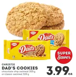 IGA CHRISTIE DAD'S COOKIES offer