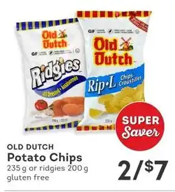 IGA OLD DUTCH Potato Chips 235 g offer