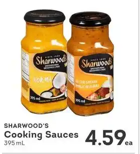 IGA SHARWOOD'S Cooking Sauces offer