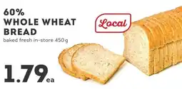 IGA WHOLE WHEAT BREAD offer