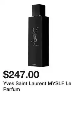 Sephora Yves Saint Laurent MYSLF Le Parfum offer
