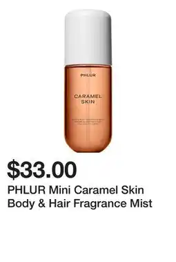 Sephora PHLUR Mini Caramel Skin Body & Hair Fragrance Mist offer