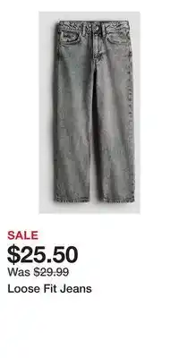 H&M Loose Fit Jeans offer
