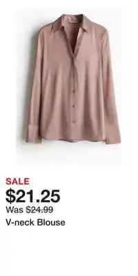 H&M V-neck Blouse offer